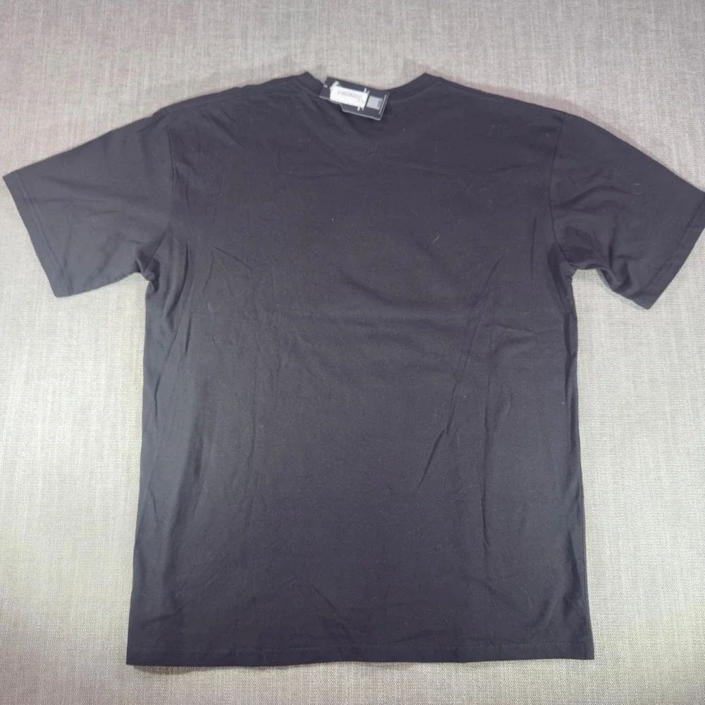 Jack Daniels Shirt Mens XL Black Tennessee Hollow Whiskey Bottle Graphic Tee